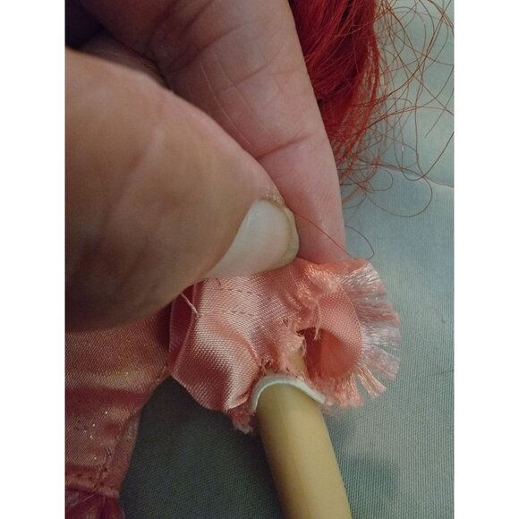 Disney Princess Ariel Doll In Pink Dress With Articulated Arms and Legs - Picture 8 of 13